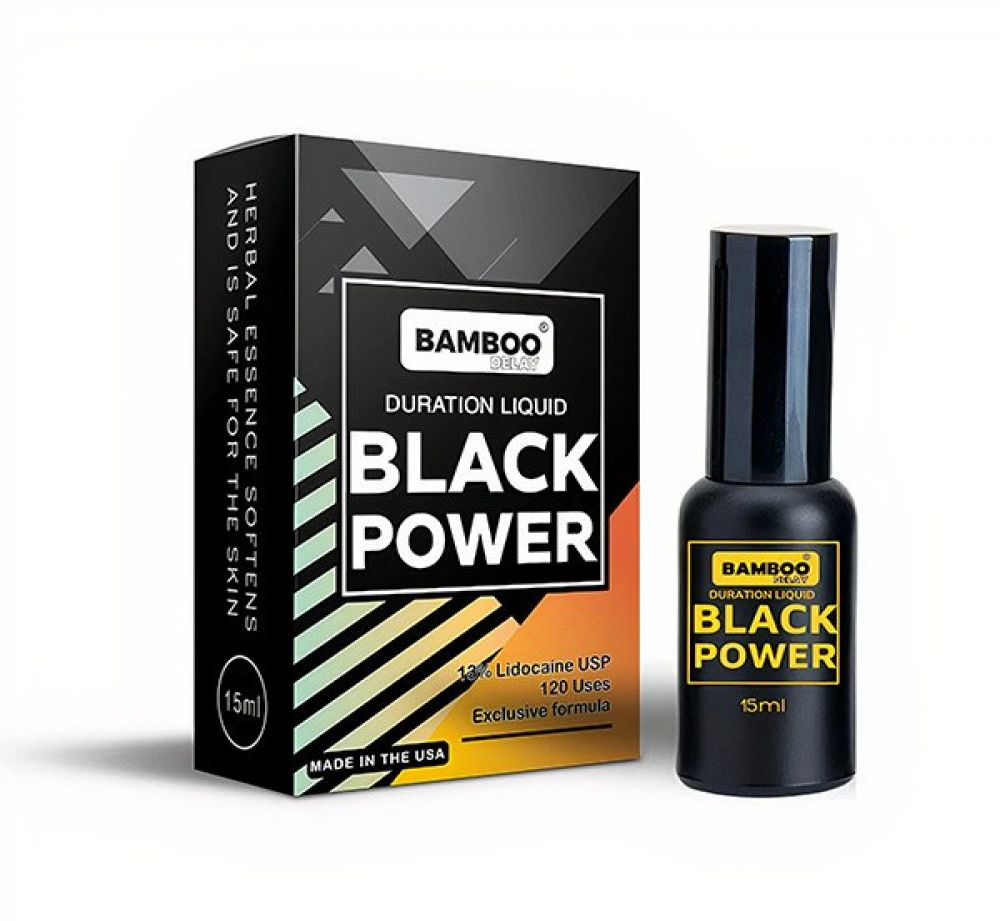 Xịt Kéo Dài Thời Gian Bamboo Delay-Black Power