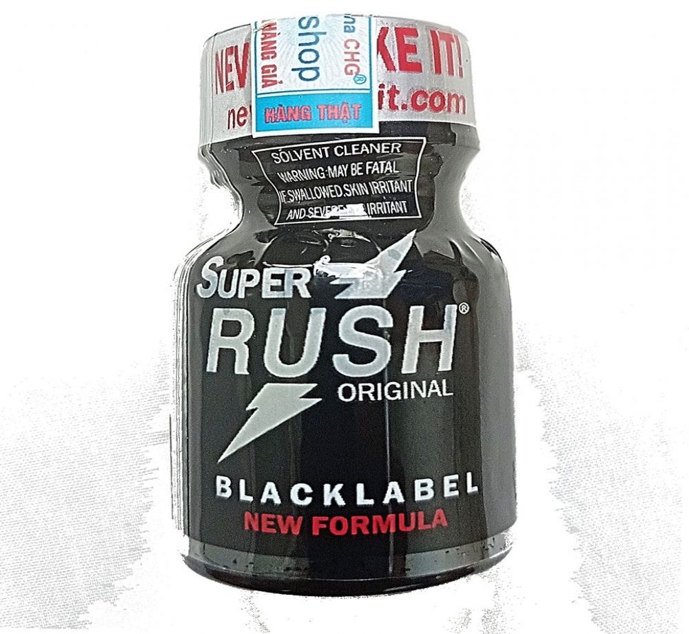 POPPERS SUPPER RUSH ORIGINAL BLACKLABEL